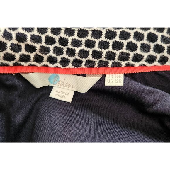 Boden Sarah Jacquard Shift Dress Size 12 - Picture 7 of 8